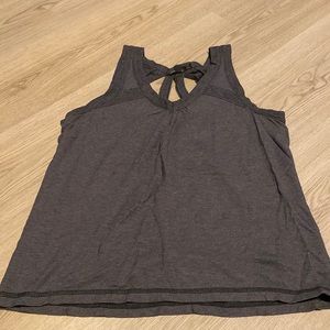 Prana gray tank top, small